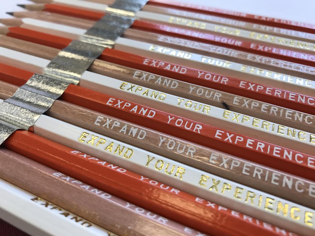 Expand Your Experience Theme on pencils