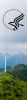 A photo of wind turbines with the health and human services logo above 